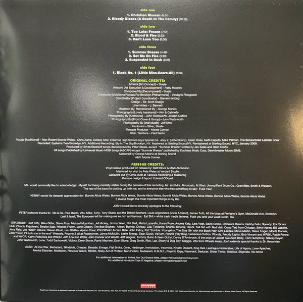 Type O Negative : Bloody Kisses (2xLP, Album, RE, RM, Gre)