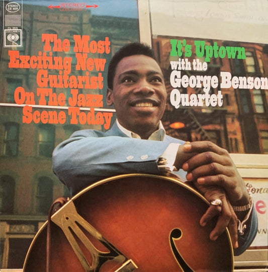 The George Benson Quartet : It's Uptown (LP, Album, RE, Pit)