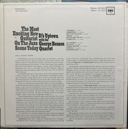The George Benson Quartet : It's Uptown (LP, Album, RE, Pit)