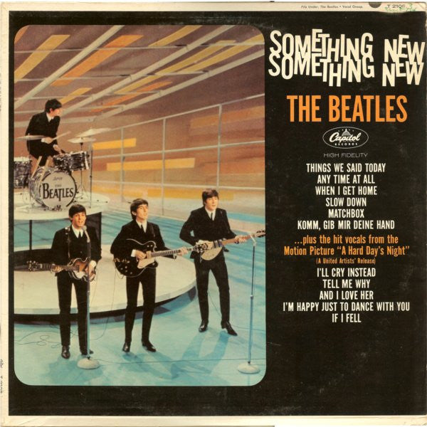 The Beatles : Something New (LP, Album, Mono, Scr)