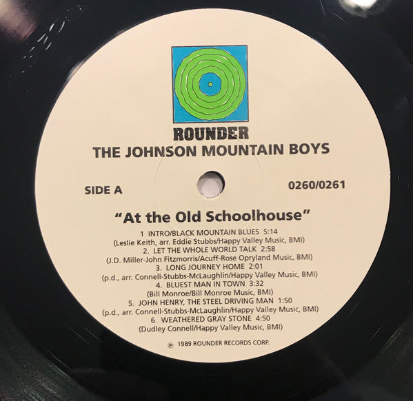 The Johnson Mountain Boys : At The Old Schoolhouse (2xLP, Album)