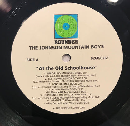 The Johnson Mountain Boys : At The Old Schoolhouse (2xLP, Album)