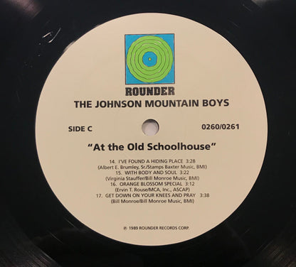 The Johnson Mountain Boys : At The Old Schoolhouse (2xLP, Album)