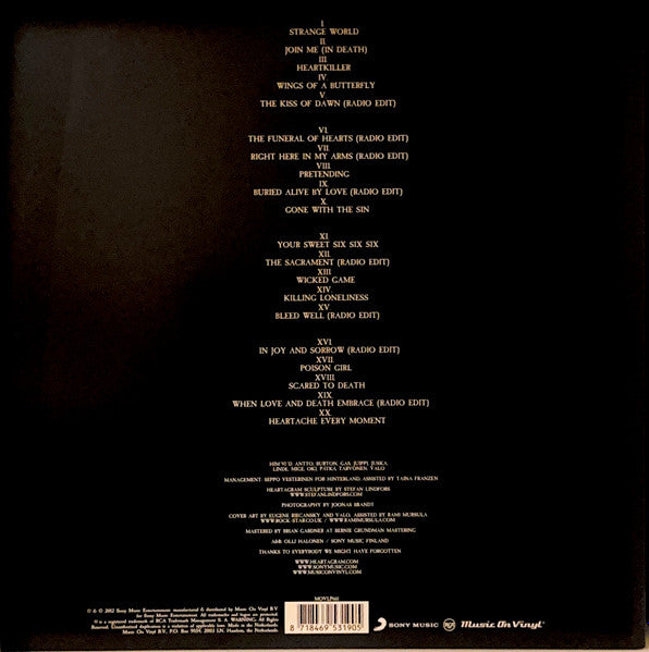 HIM (2) : XX (2xLP, Comp, Gat)