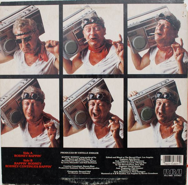 Rodney Dangerfield : Rappin' Rodney (LP, Album)