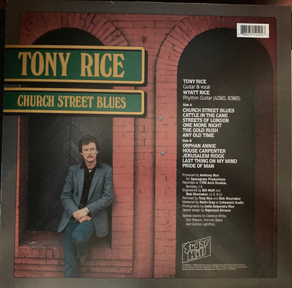 Tony Rice : Church Street Blues (LP, Album, RE, 180)