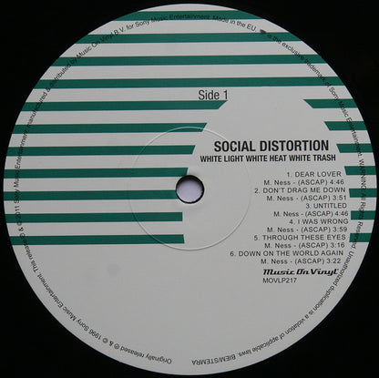 Social Distortion : White Light White Heat White Trash (LP, Album, RE, 180)