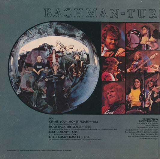Bachman-Turner Overdrive : Bachman-Turner Overdrive (LP, Album, PRC)