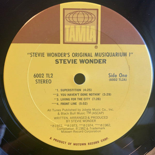 Stevie Wonder : The Original Musiquarium I (2xLP, Comp, Club, Car)