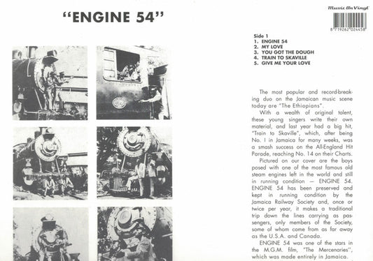 The Ethiopians : Engine 54 (LP, Album, Ltd, Num, RE, Gol)