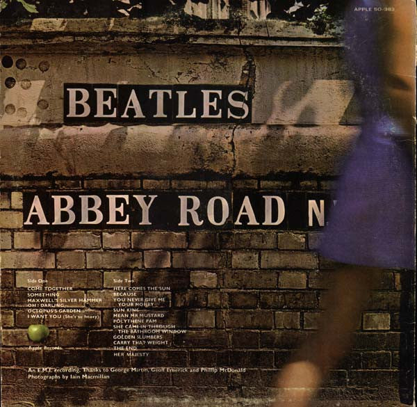 The Beatles : Abbey Road (LP, Album, RE, Win)