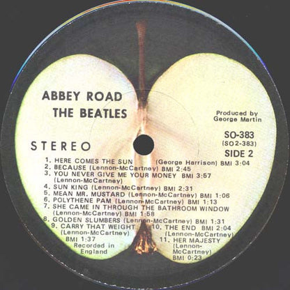 The Beatles : Abbey Road (LP, Album, RE, Win)