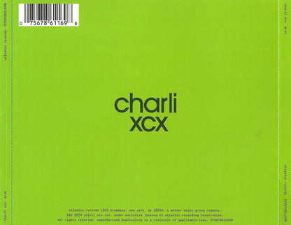 Charli XCX : Brat (CD, Album)