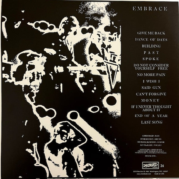 Embrace (2) : Embrace (LP, Album, RE, RM, Tra)