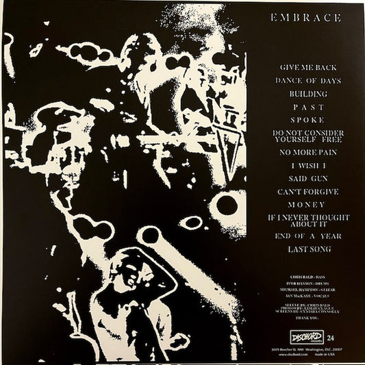 Embrace (2) : Embrace (LP, Album, RE, RM, Tra)