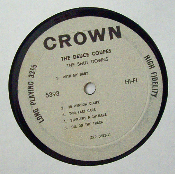 The Shut Downs (2) : The Deuce Coupes (LP, Mono)