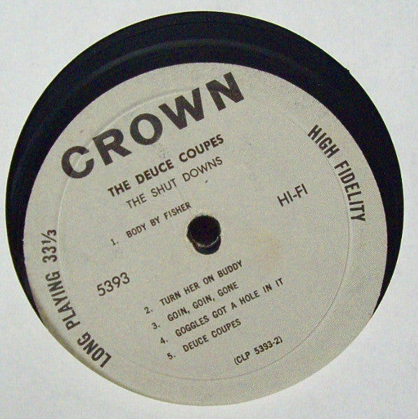 The Shut Downs (2) : The Deuce Coupes (LP, Mono)