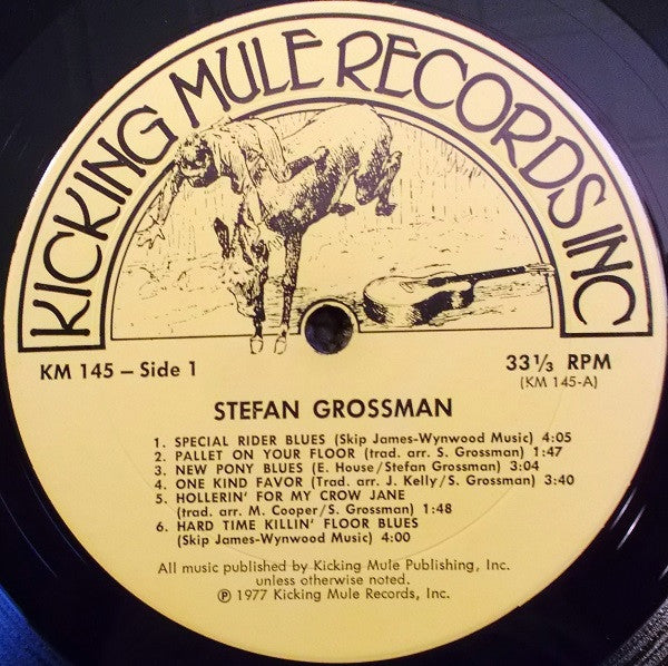 Stefan Grossman Featuring Son House, Jo Ann Kelly*, Sam Mitchell, Mike Cooper : Country Blues Guitar Festival (LP, Album)