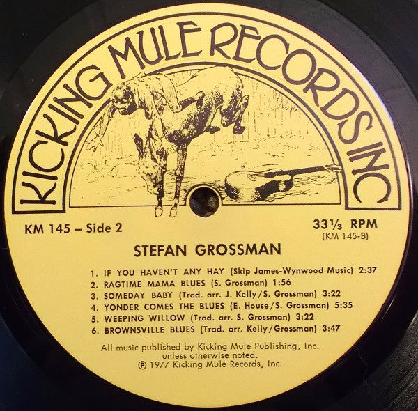 Stefan Grossman Featuring Son House, Jo Ann Kelly*, Sam Mitchell, Mike Cooper : Country Blues Guitar Festival (LP, Album)