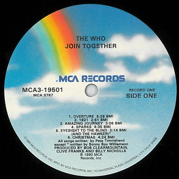 The Who : Join Together (3xLP, Album + Box)