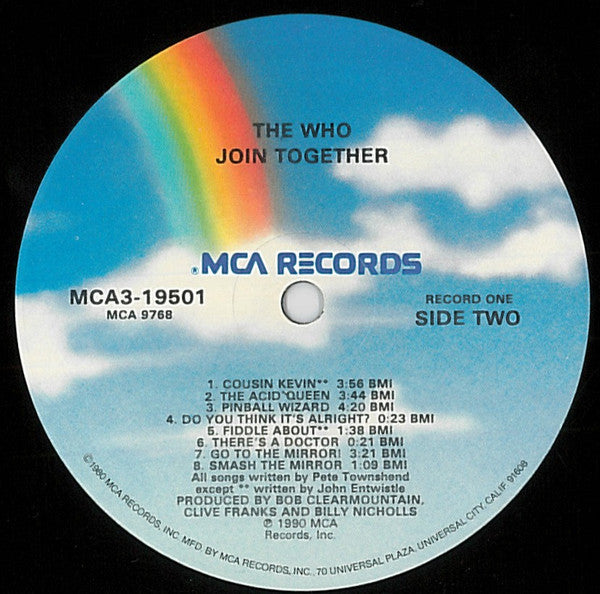 The Who : Join Together (3xLP, Album + Box)
