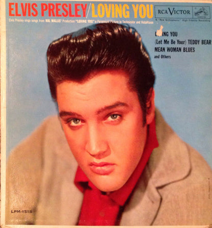 Elvis Presley : Loving You (LP, Album, Mono, RE)