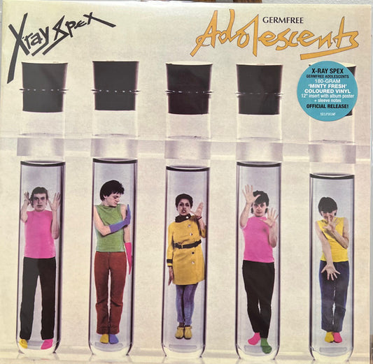 X-Ray Spex : Germfree Adolescents (LP, Album, Ltd, RE, Min)