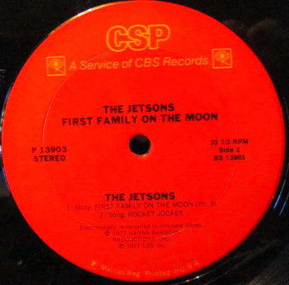 The Jetsons (2) : First Family On The Moon (LP, Album, RE)