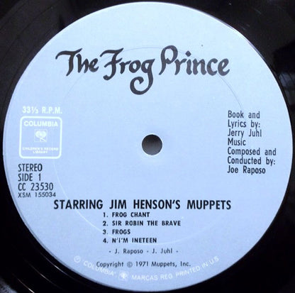 Jim Henson's Muppets* Starring Kermit The Frog : The Frog Prince (LP, Album)