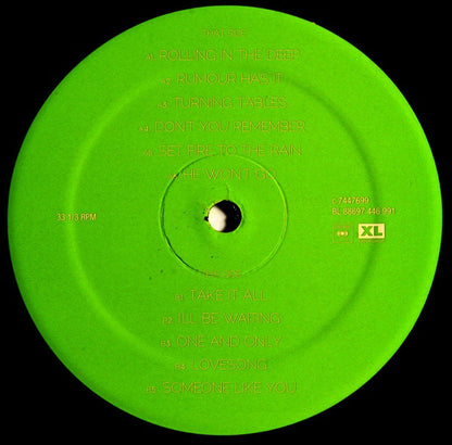 Adele (3) : 21 (LP, Album, Uni)