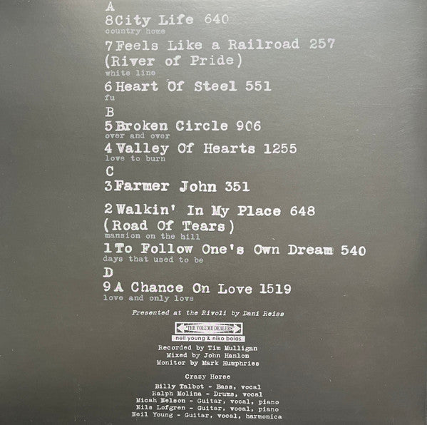 Neil* & The Horse* : Fu##in' Up (2xLP, Album)