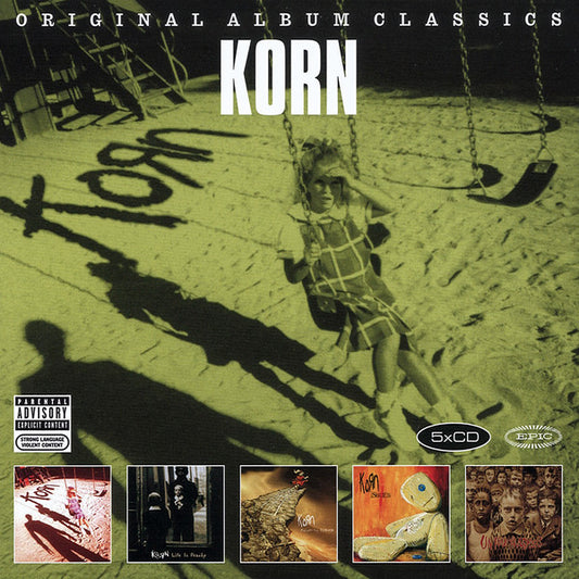 Korn : Original Album Classics (5xCD, Album, RE, Car + Box, Comp, RE, Sli)