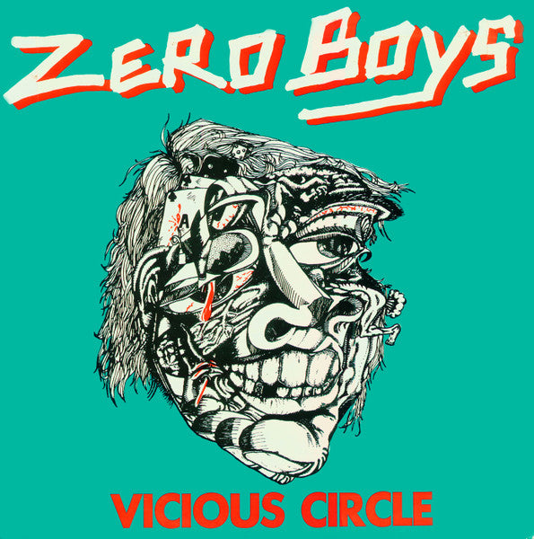 Zero Boys : Vicious Circle (LP, Album, RE, Pom)