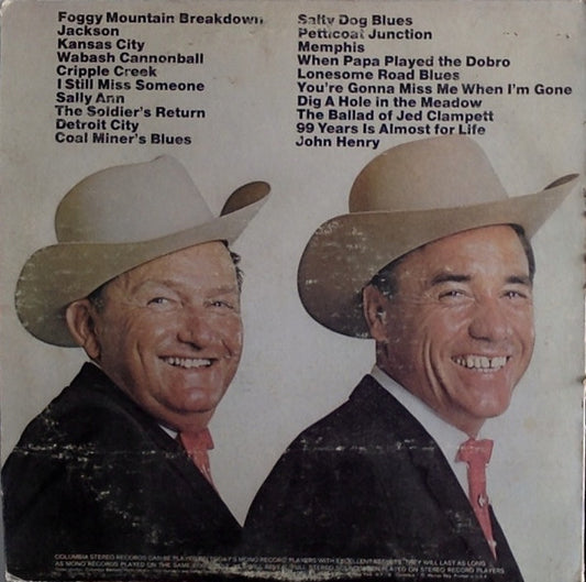 Flatt & Scruggs : Flatt & Scruggs - 20 All-Time Great Recordings In A Deluxe 2-Record Set (2xLP, Comp)