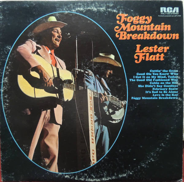 Lester Flatt : Foggy Mountain Breakdown (LP, Album, RE)