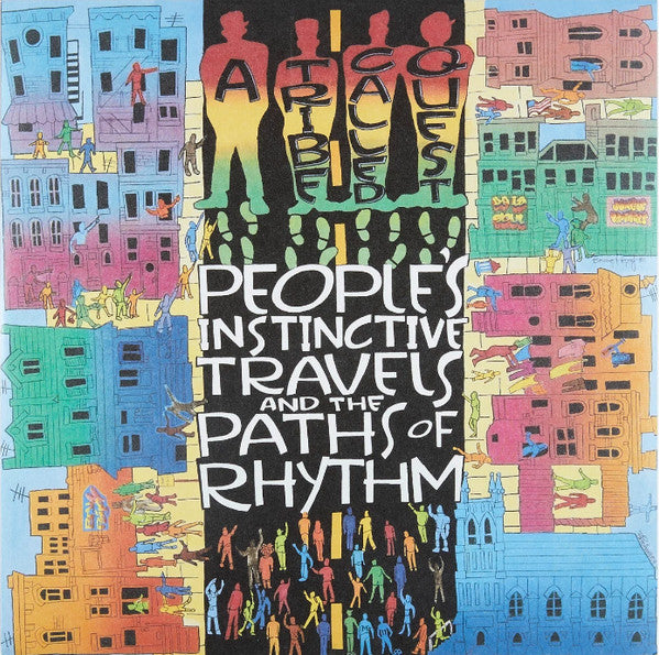 A Tribe Called Quest : People's Instinctive Travels And The Paths Of Rhythm (2xLP, Album, RE, RM)