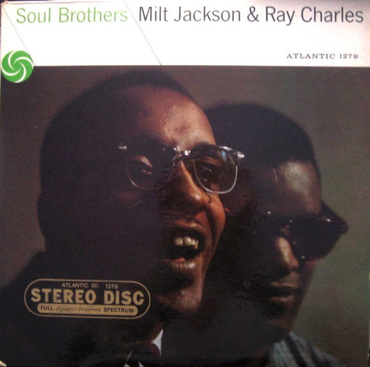 Milt Jackson & Ray Charles : Soul Brothers (LP, Album)