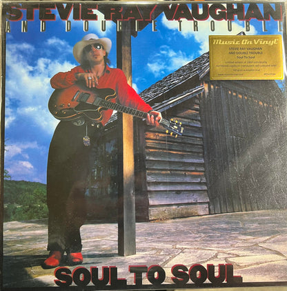 Stevie Ray Vaughan & Double Trouble : Soul To Soul (LP, Album, Ltd, Num, RE, Red)