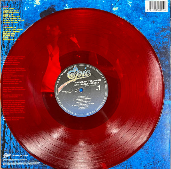 Stevie Ray Vaughan & Double Trouble : Soul To Soul (LP, Album, Ltd, Num, RE, Red)
