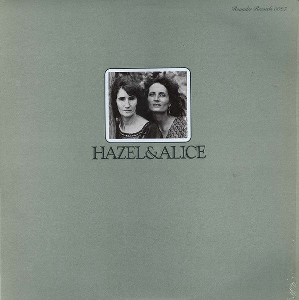 Hazel & Alice* : Hazel & Alice (LP, Album)