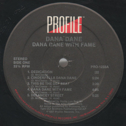 Dana Dane : Dana Dane With Fame (LP, Album)