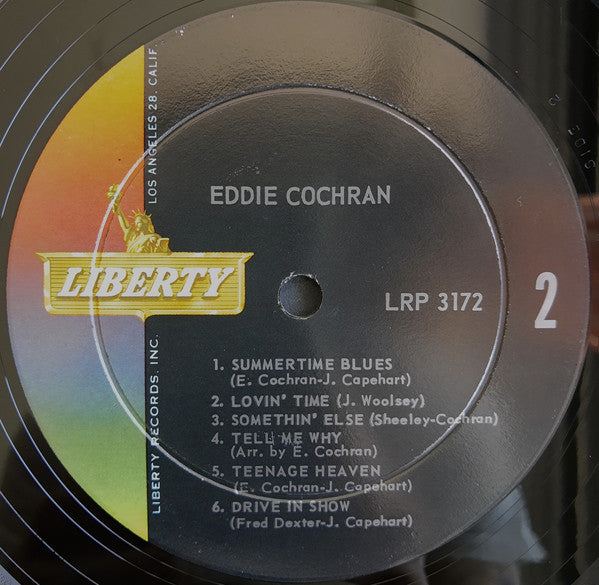 Eddie Cochran : 12 Of His Biggest Hits (LP, Album)