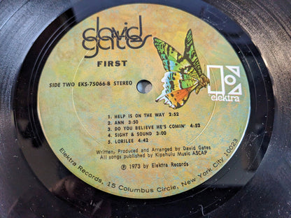 David Gates : First (LP, Album)
