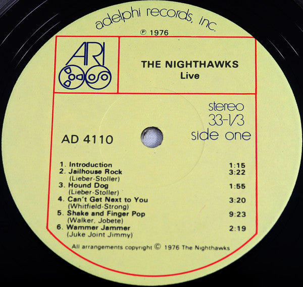 Nighthawks* : Nighthawks Live (LP)