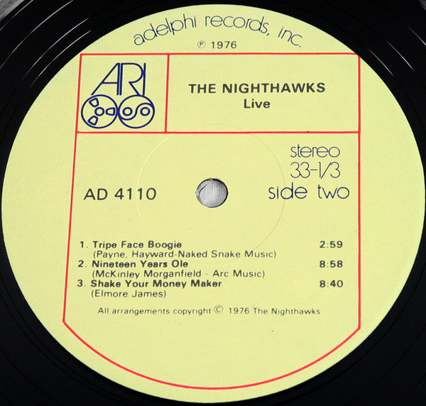 Nighthawks* : Nighthawks Live (LP)