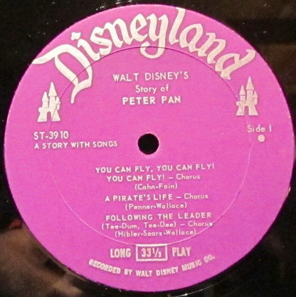 Ginny Tyler : Peter Pan (LP, Album, Mono)