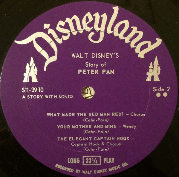 Ginny Tyler : Peter Pan (LP, Album, Mono)