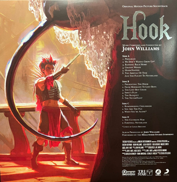 John Williams (4) : Hook (Original Motion Picture Soundtrack) (2xLP, Album, RE, 140)