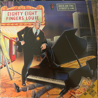 88 Fingers Louie : Back On The Streets (LP, Album, RE, RM, Blu)