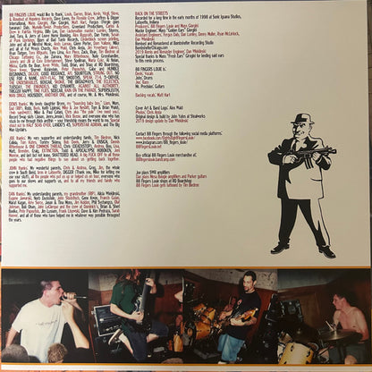 88 Fingers Louie : Back On The Streets (LP, Album, RE, RM, Blu)